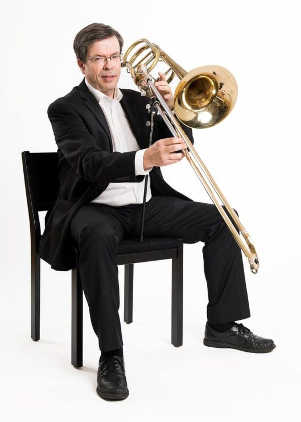 Musikinstrumente: Support Ergonomic Ergobone pour trombone, en parfait état! – Gebraucht aus Boveresse von angeliquechristen 1