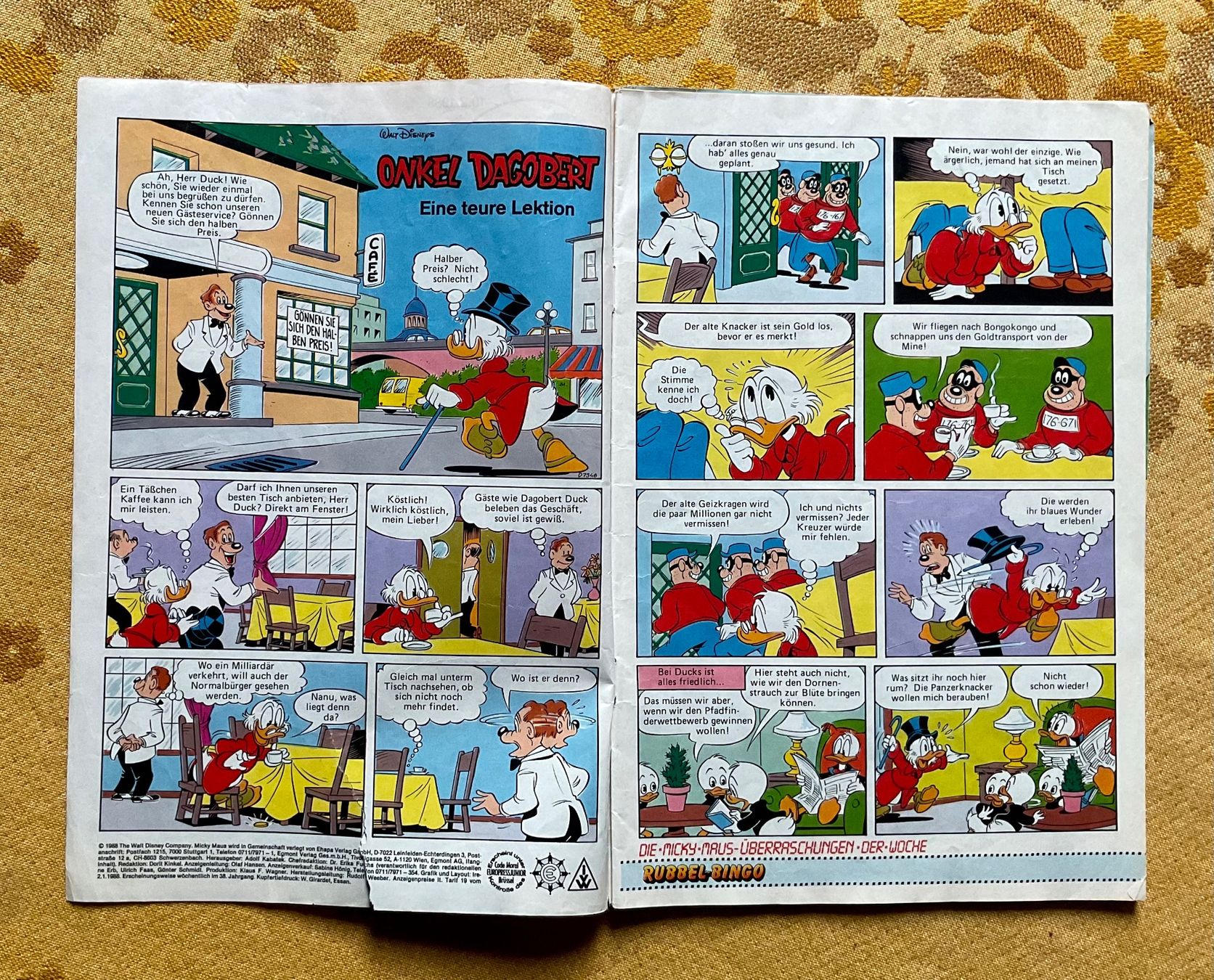 Fumetti: Micky Maus Heft Nr 7 von 1988 – Usato da Endingen venduto da nathan05 1