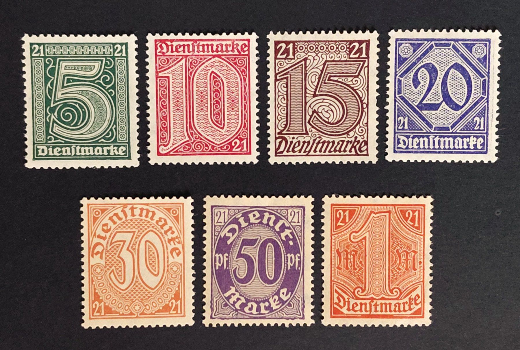 Tutti i francobolli: Deutsches Reich Dienstmarken 1920** – Nuovo (secondo la descrizione) da Ebikon venduto da smartbox