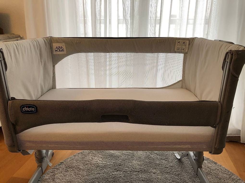 Chicco Betten: Chicco Kinder Beistell Bett grau – Gebraucht aus Ruggell von Malbuntiger01 1