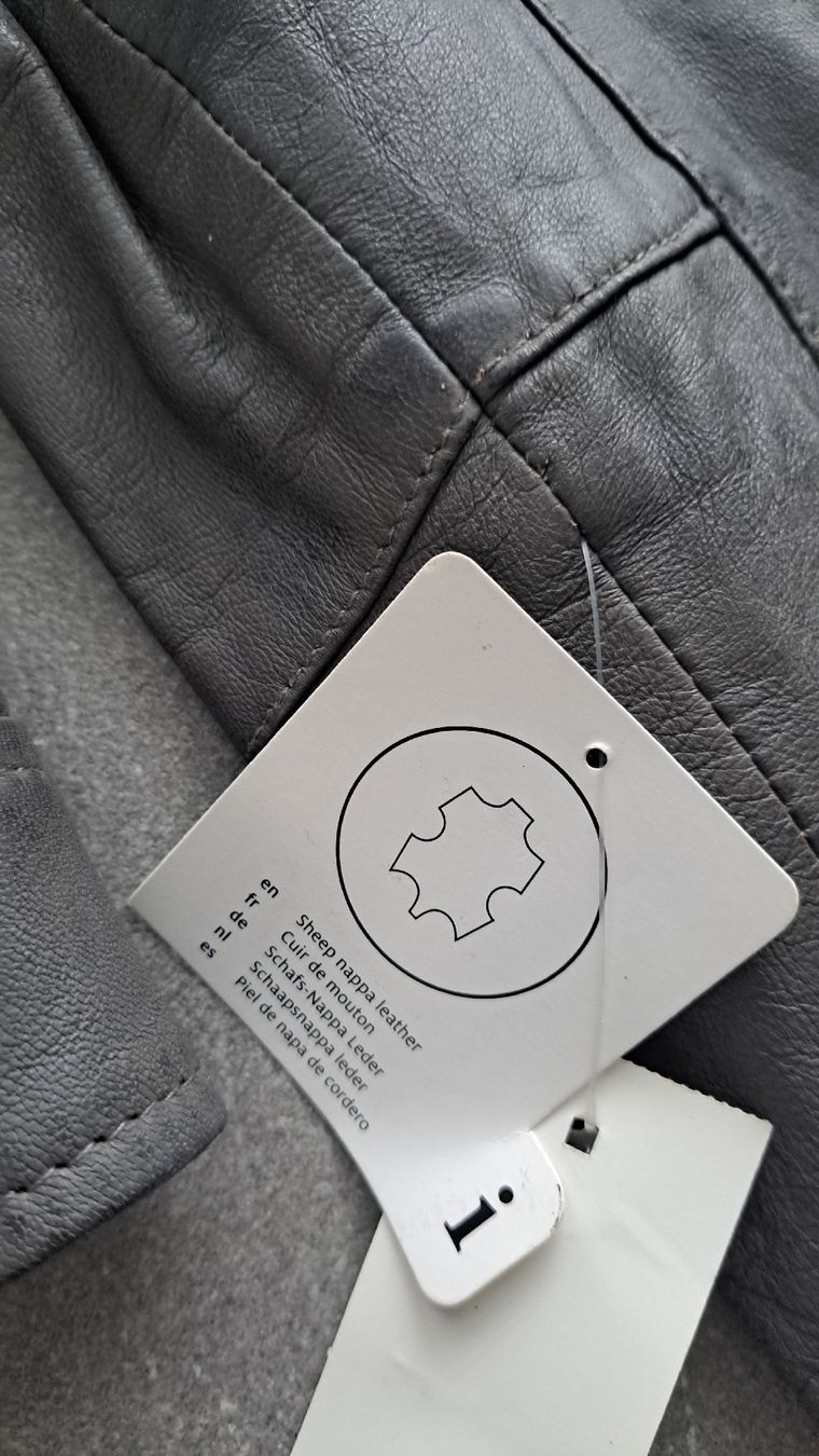 Giacche: Lederjacke Gr. 38 grau – Nuovo (secondo la descrizione) da Winterthur venduto da Dream_of 1