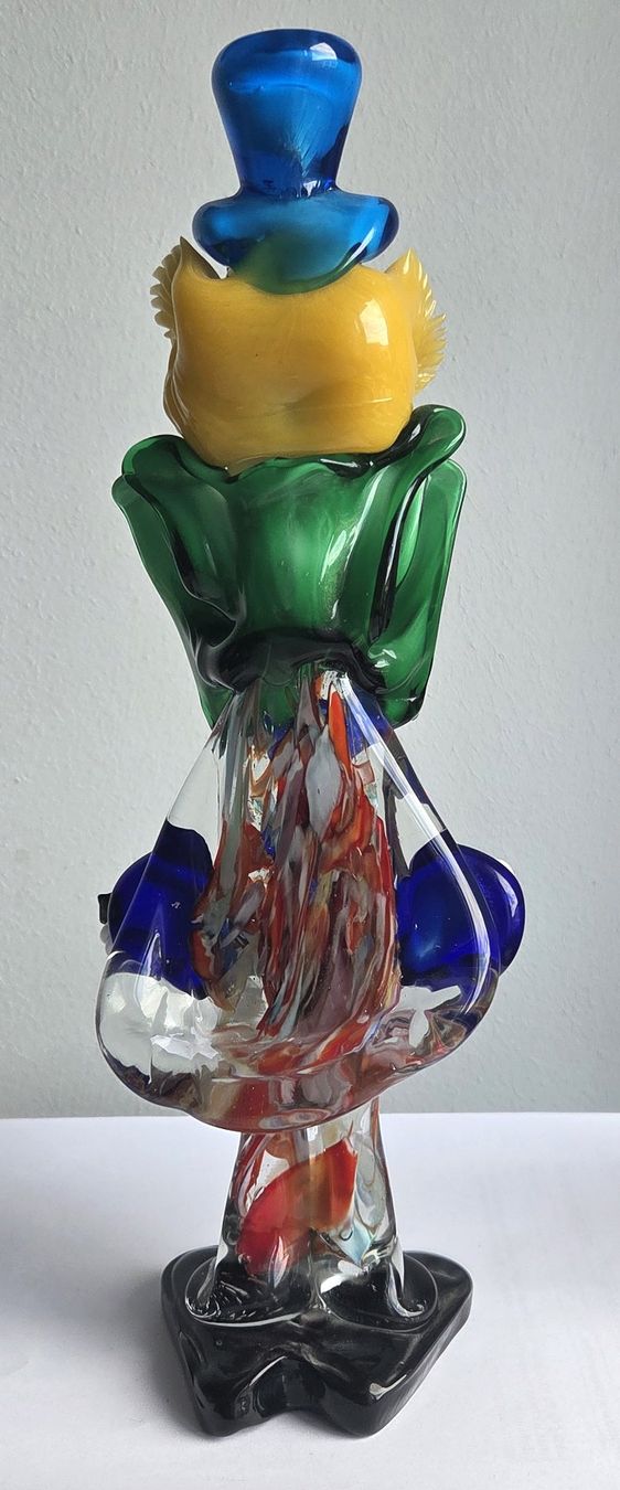 Murano Statuette: Murano-Glas Clown – Usato da Kriens venduto da 1mars10 3