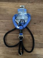 Rogz Hundegeschirr Stop-Pull Blau L neu