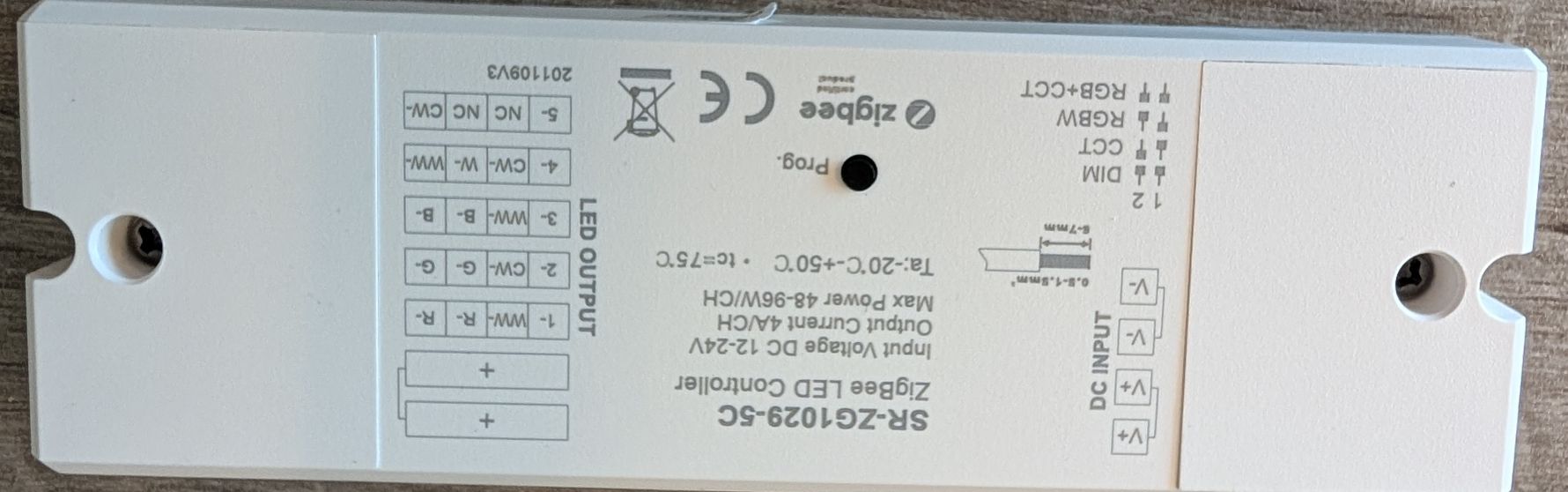 Componenti elettronici: Zigbee LED Controller SR-ZG1029-5C – Usato da Spiez venduto da Tomweader