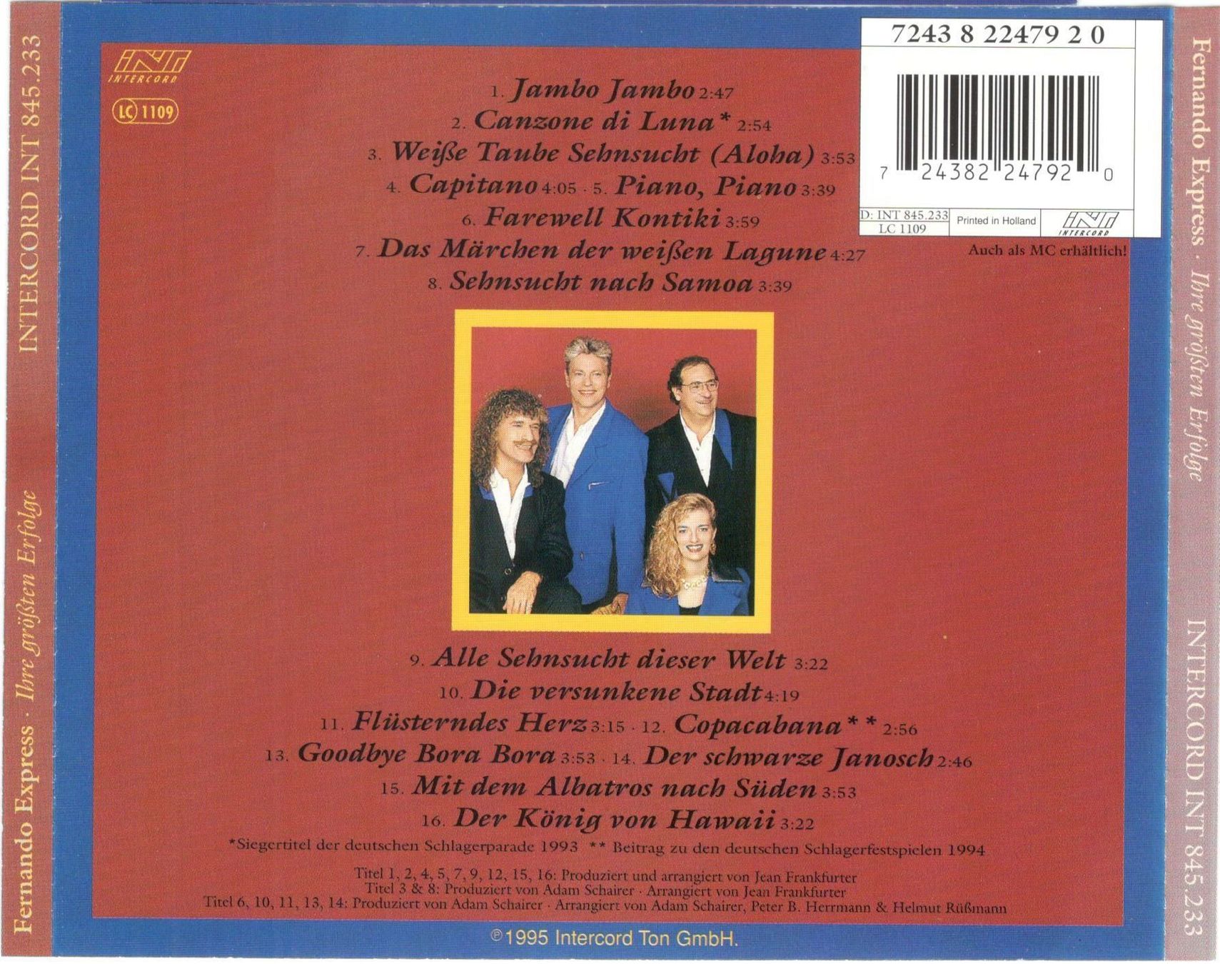 CDs: Fernando Express CD Ihre größten Erfolge – D'occasion à St. Margarethen TG par ursk10 1