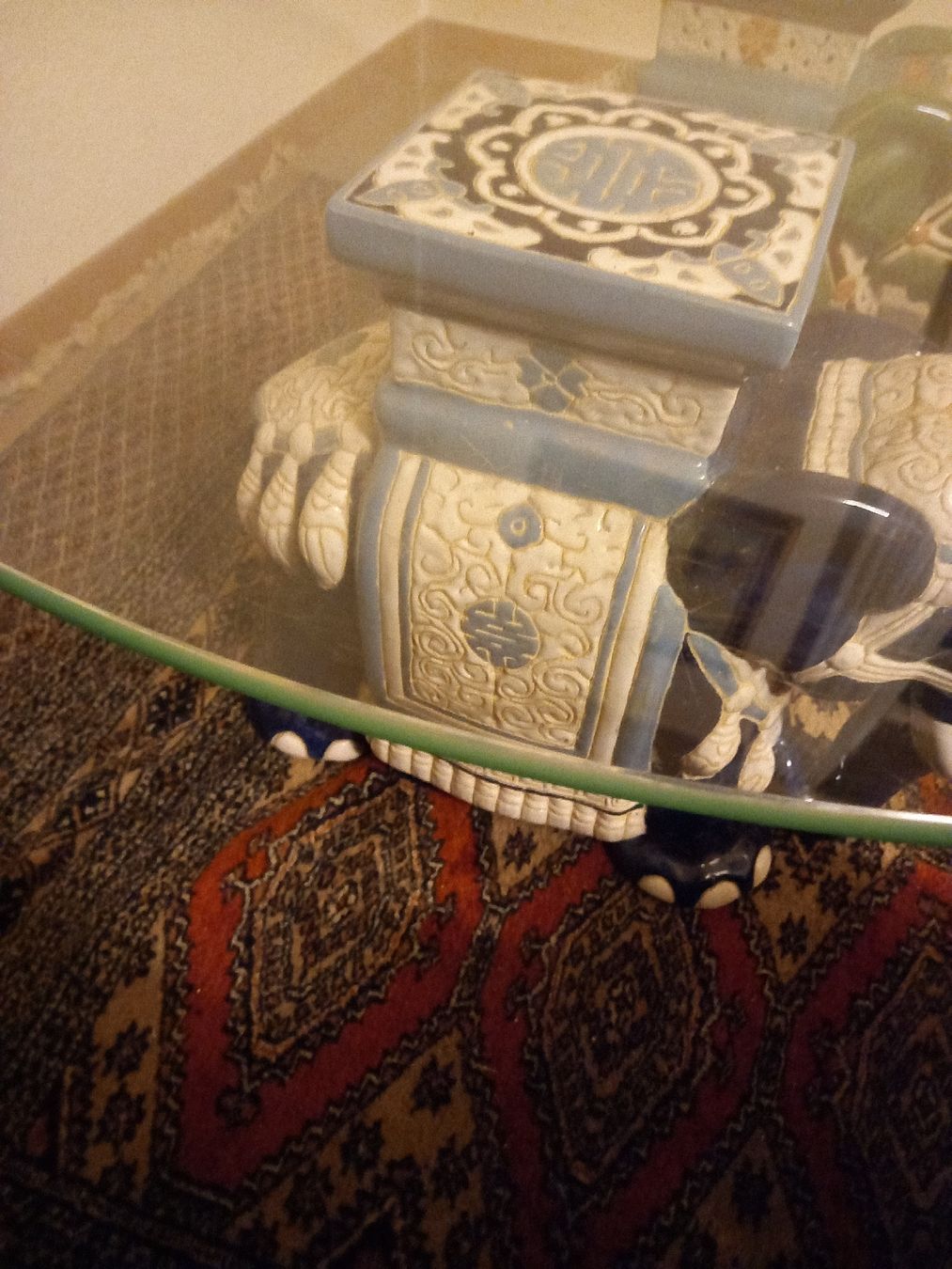 Tutte le decorazioni: Antik KeramickTeichElfenten mit Glasse – Usato da Bern venduto da Imamrashed 3