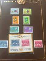 UNO NEW YORK 1965 komplett mit Block ** Luxus  (966)