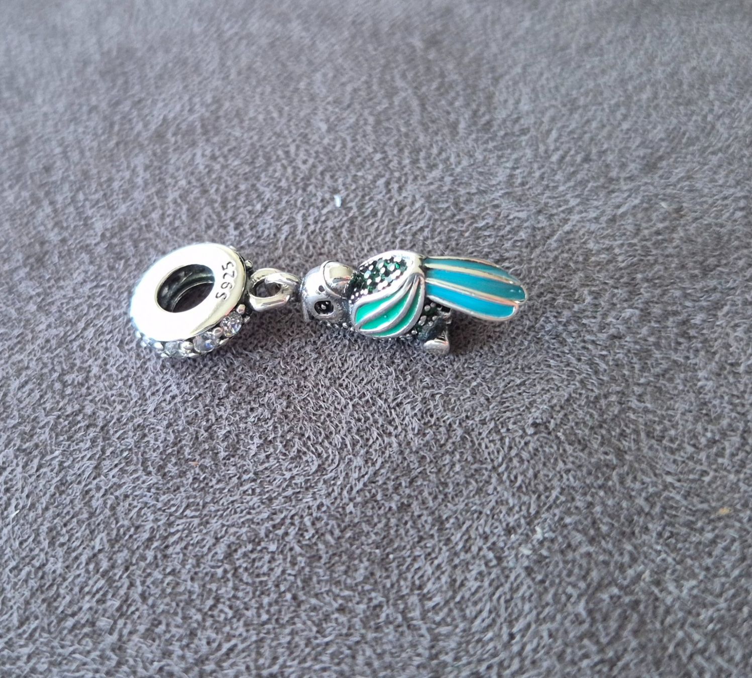 Ciondoli: Silber Charm Papagei +Garantie – Nuovo (secondo la descrizione) da Rotkreuz venduto da Carbone_Bijou-Shop 1