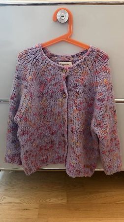 Piupiuchick Cardigan 8y Flieder Bunt