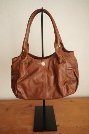 Original ADAX Lederhandtasche – Cognac – sehr gepflegt