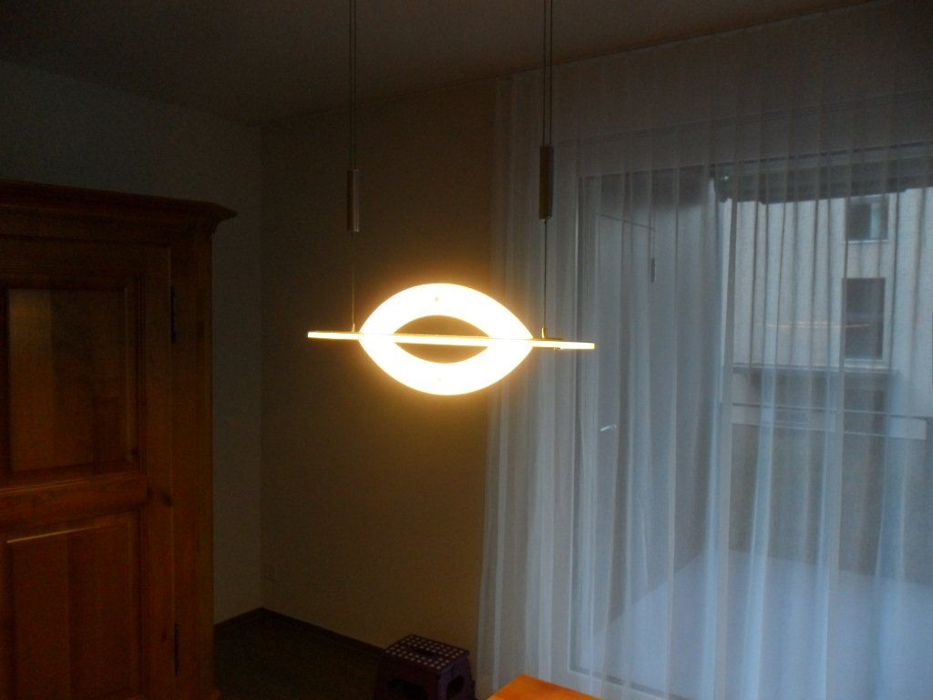 Kronleuchter & Deckenlampen: Moderne LED Deckenlampe Hängeleuchte dimmbar, Mitte Drehbar – Gebraucht aus Schöftland von rennsenn 4