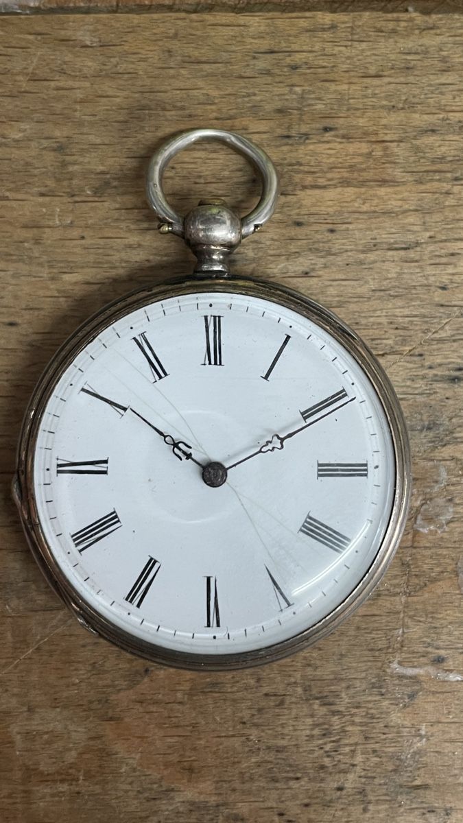 Uhren: Montre de poche échappement à cylindre – Gebraucht aus Les Breuleux von mh323