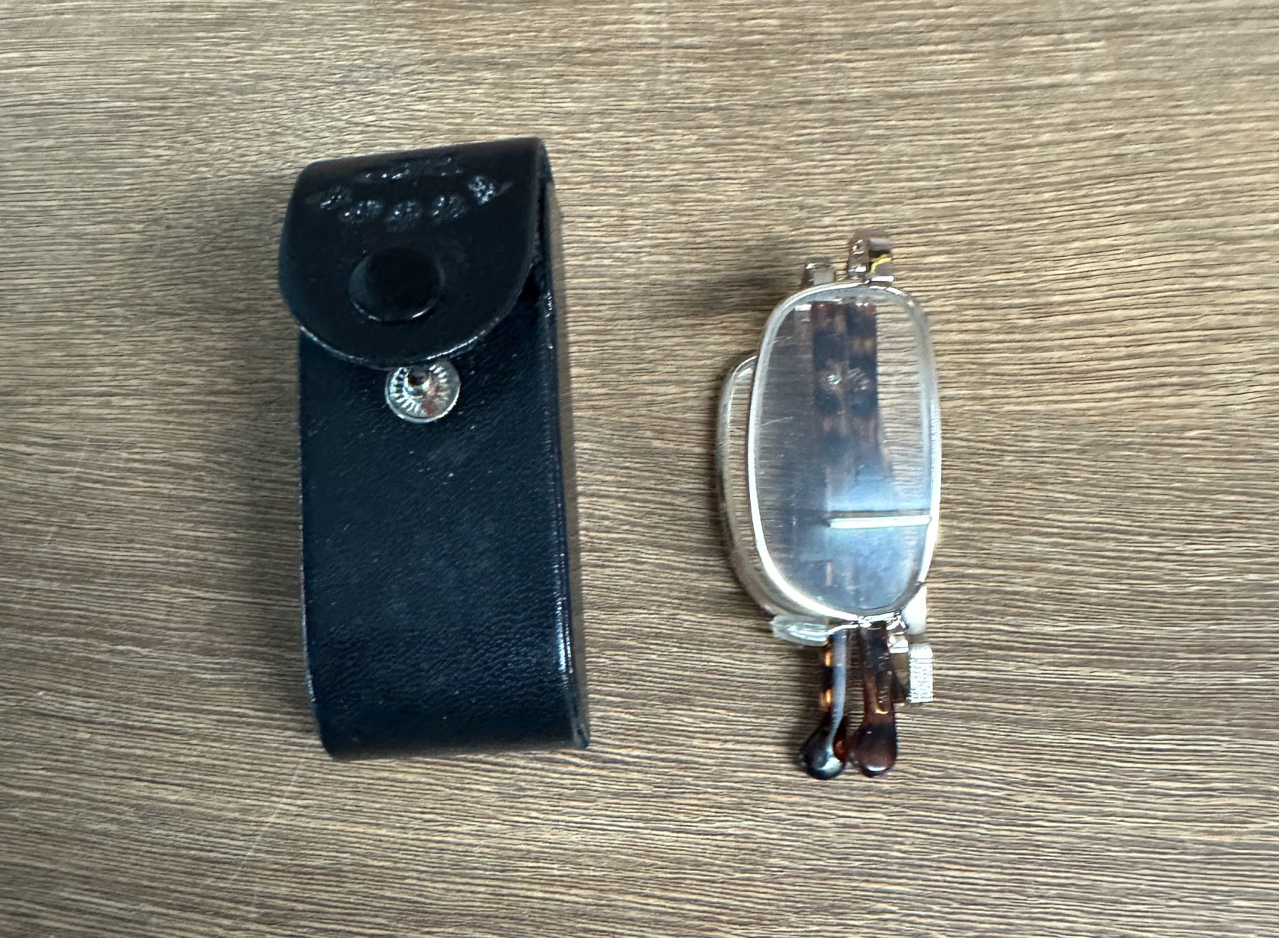 Brillen & Gläser: Vintage Faltbrille mit Etui – Gebraucht aus Nussbaumen AG von olitech5415 1