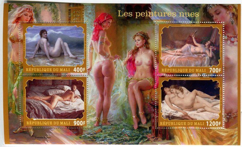 Tous les timbres: Block "Erotik". Mali – Neuf avec emballage d'origine à Basel par Butsch5