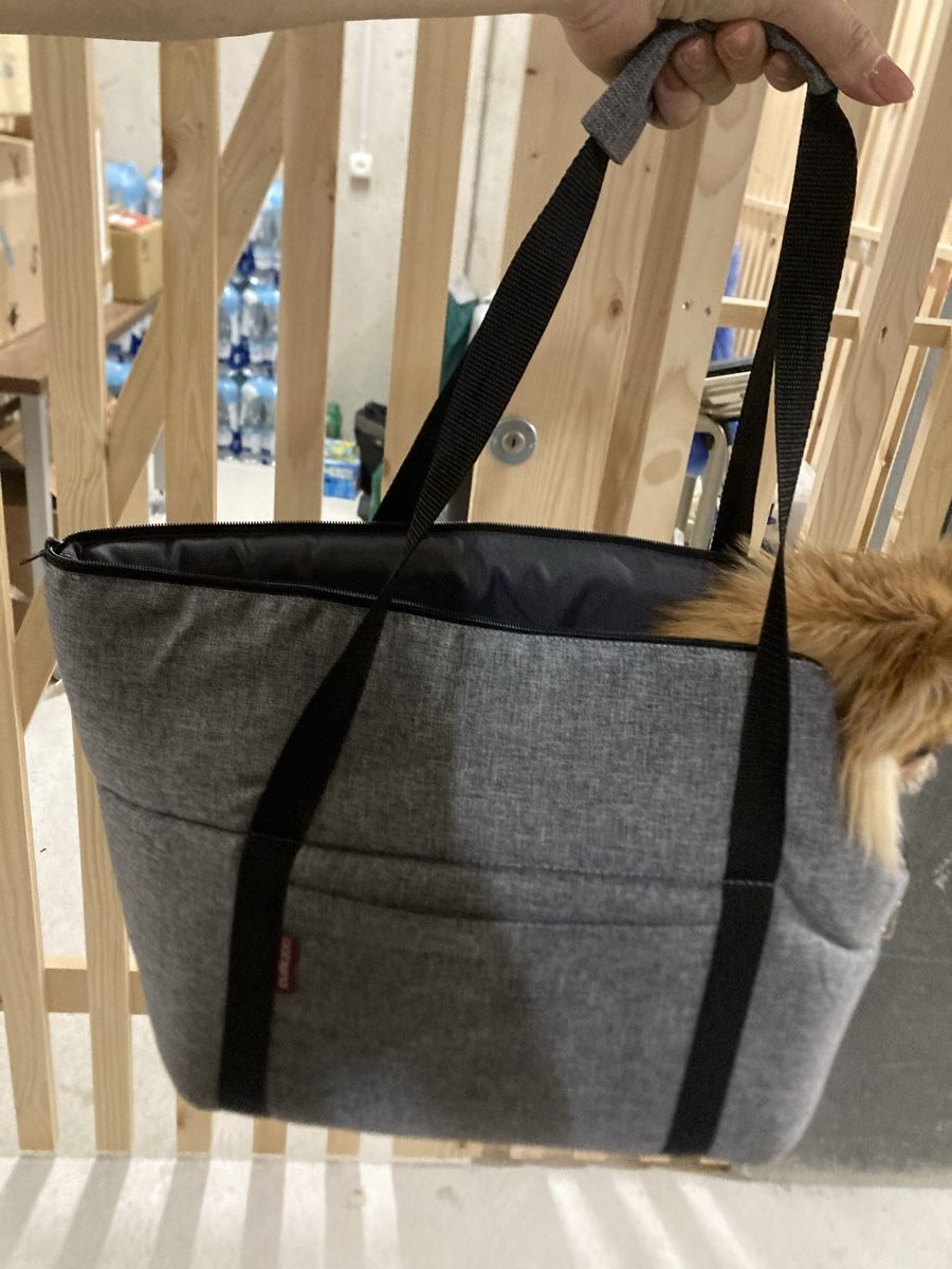 Niches, paniers: Neu! Hundetasche Grau – Neuf (Voir description) à Schlieren par Bella79 3