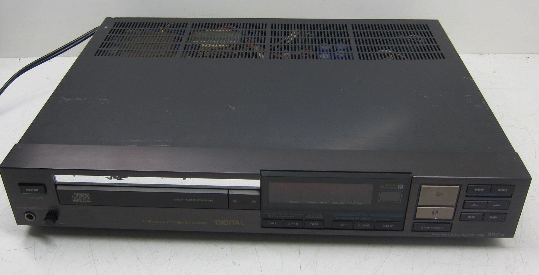 CD: Sony CDP 302 ES High End CD Player audiophile – Usato da Männedorf venduto da livesteam 4