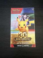 Lot 6 boosters Pokémon 30e anniversaire neuf - FR bundle