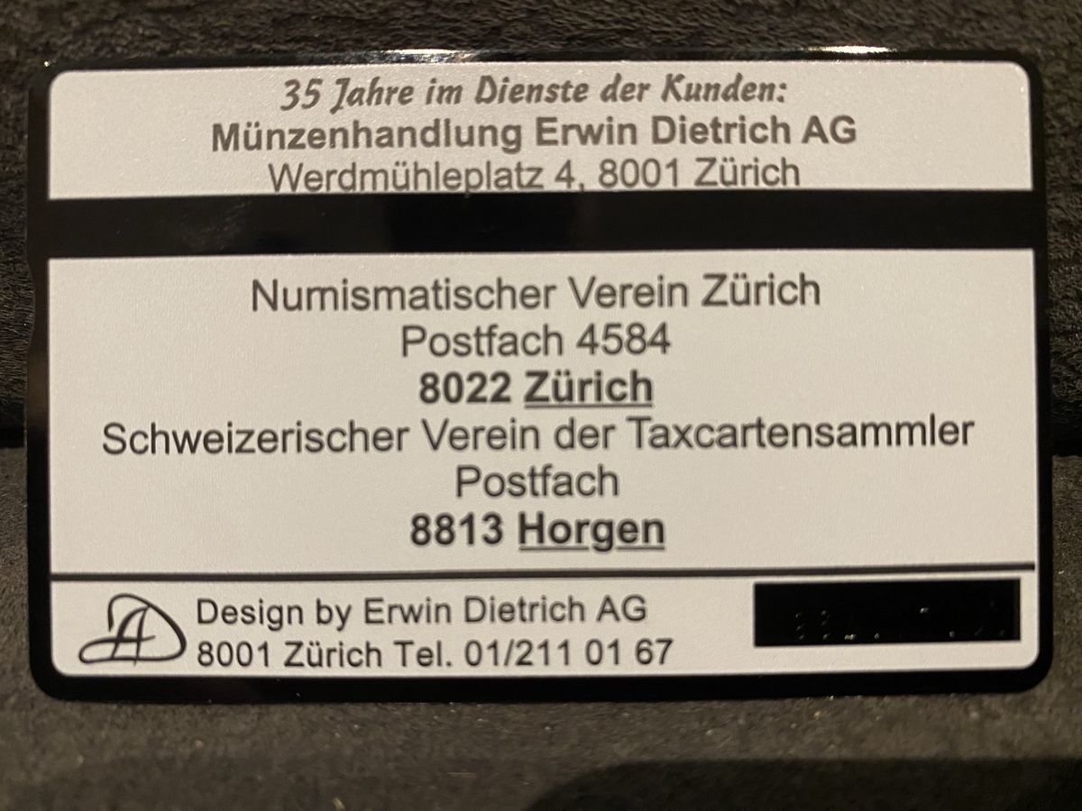 Schede telefoniche: P-taxcard neuve – Nuovo (secondo la descrizione) da Lausanne venduto da babacard10 1