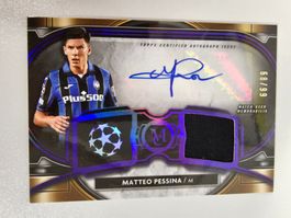 MATTEO PESSINA 21-22 Topps Museum UCL AutoRelic/99 Atalanta