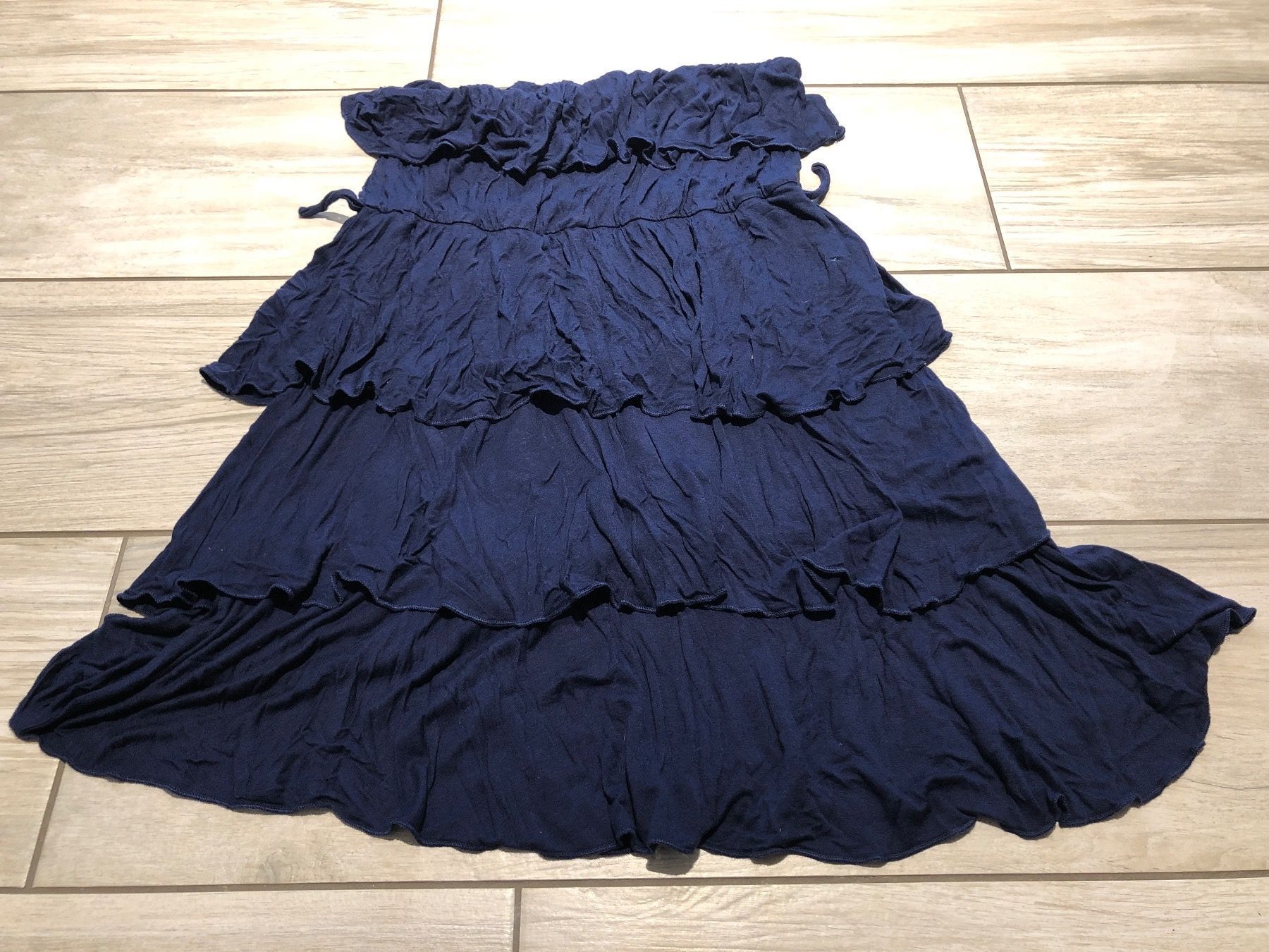 Vestiti: Blaues Sommerkleid Schulterfrei Gr M – Nuovo (secondo la descrizione) da Gelterkinden venduto da Biene8