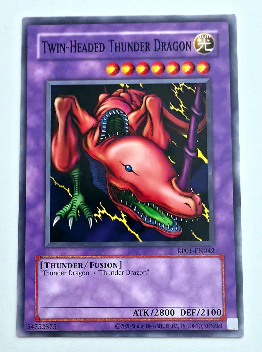 Yugioh Carte collezionabili: Twin-Headed Thunder Dragon - Yu-Gi-Oh! TCG – Usato da Zürich venduto da Zetto