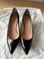 Bally Pumps, Schwarz – Lackleder – Grösse 39