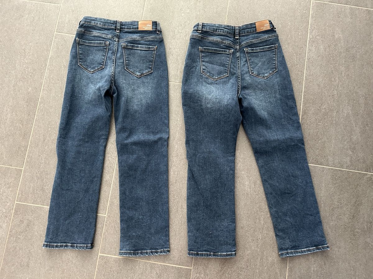 Pantaloni: Jeans Mädchen Vertbaudet Gr. 140 – Nuovo (secondo la descrizione) da Heitenried venduto da Scbern04 1