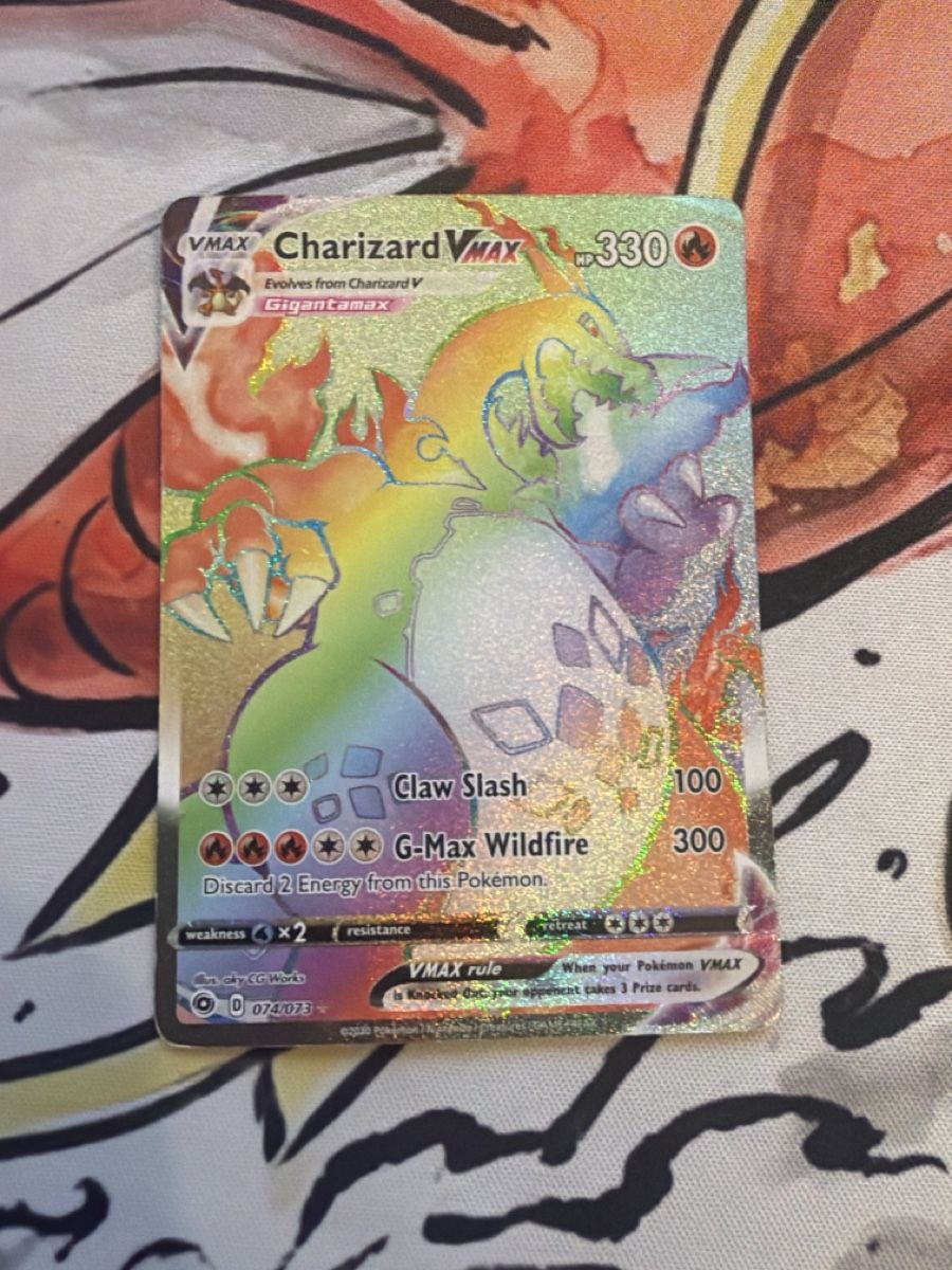 Cartoline: Pokemon EN Charizard VMAX 074 – Nuovo (secondo la descrizione) da Onex venduto da Shop2Rayan