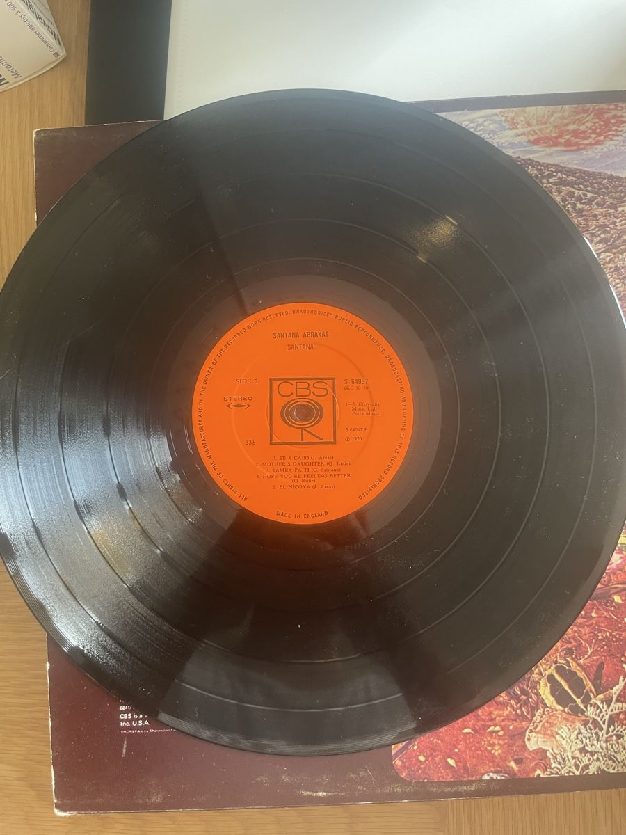 Dischi in vinile: Santana "Abraxa" LP/ Platte – Usato da Günsberg venduto da MorningEgg22 4