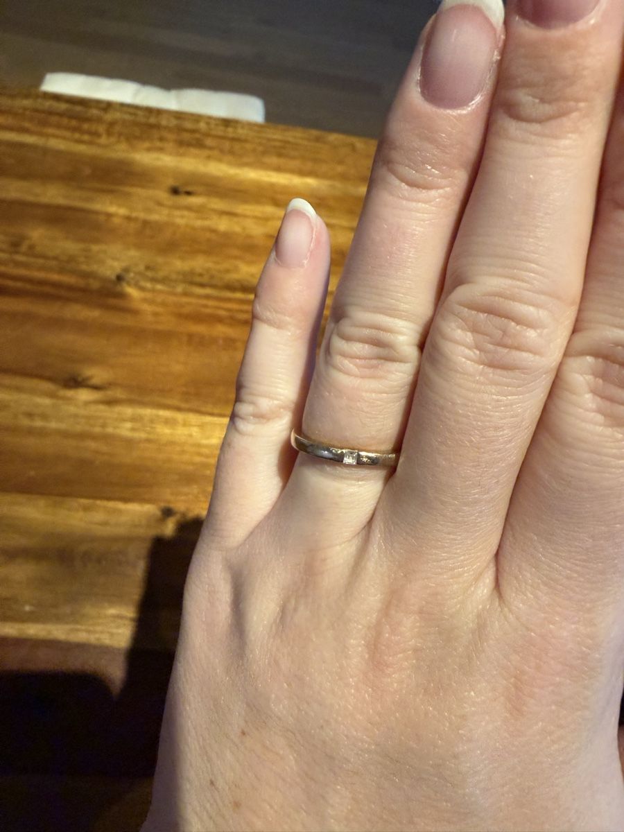 Ringe: 925 Silber goldiger Ring – Gebraucht aus Bottmingen von Itsclaire 3