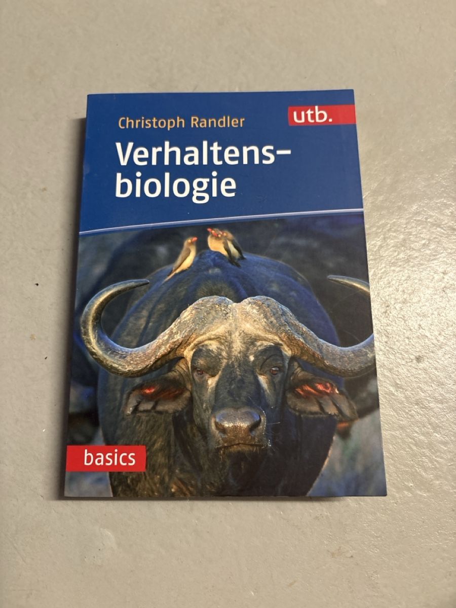 Libri: Verhaltensbiologie – Nuovo (secondo la descrizione) da Grüt (Gossau ZH) venduto da Fa61