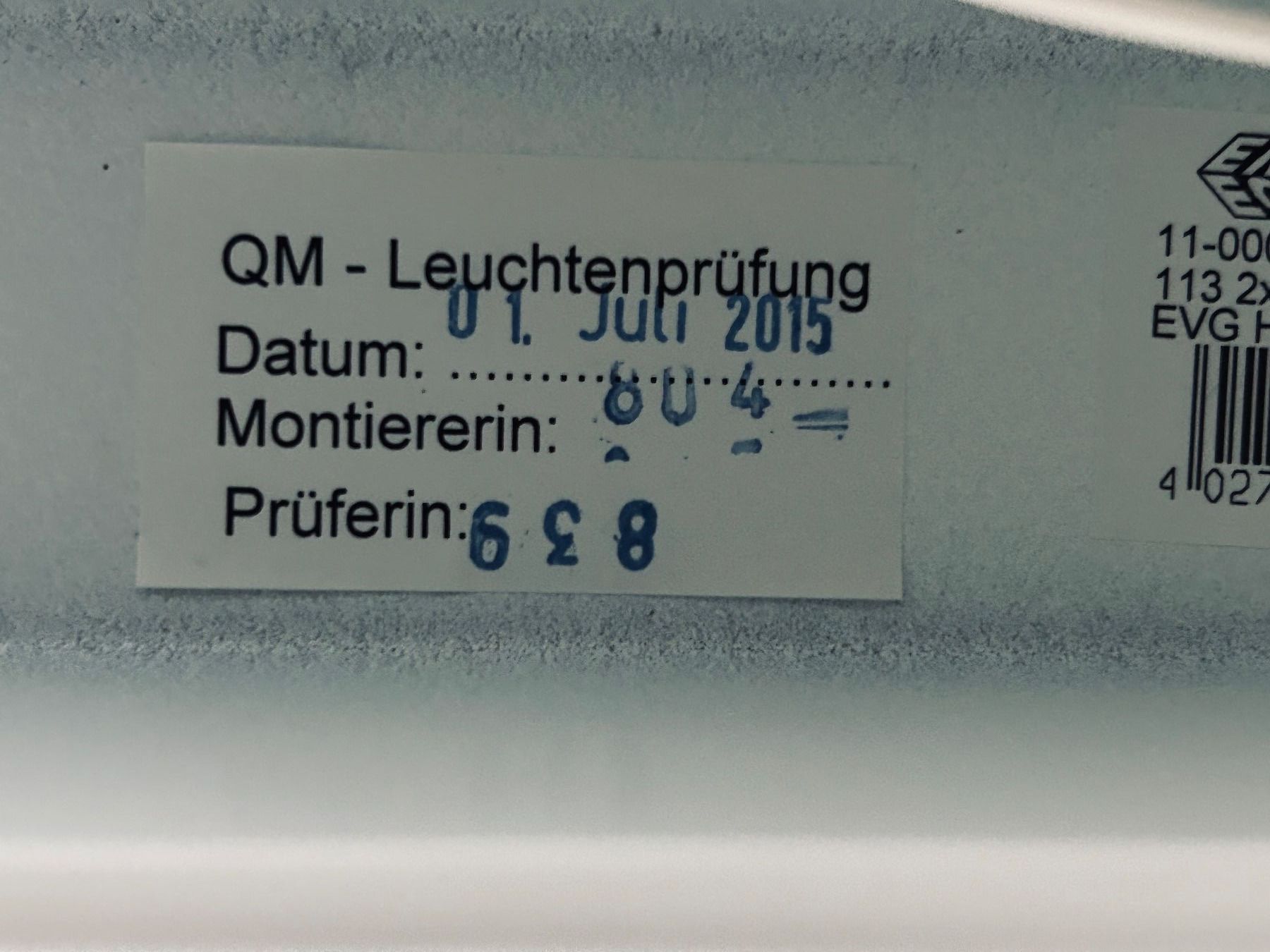 Lampadari & plafoniere: FL-Leuchte – Usato da Hausen AG venduto da mb2023 1