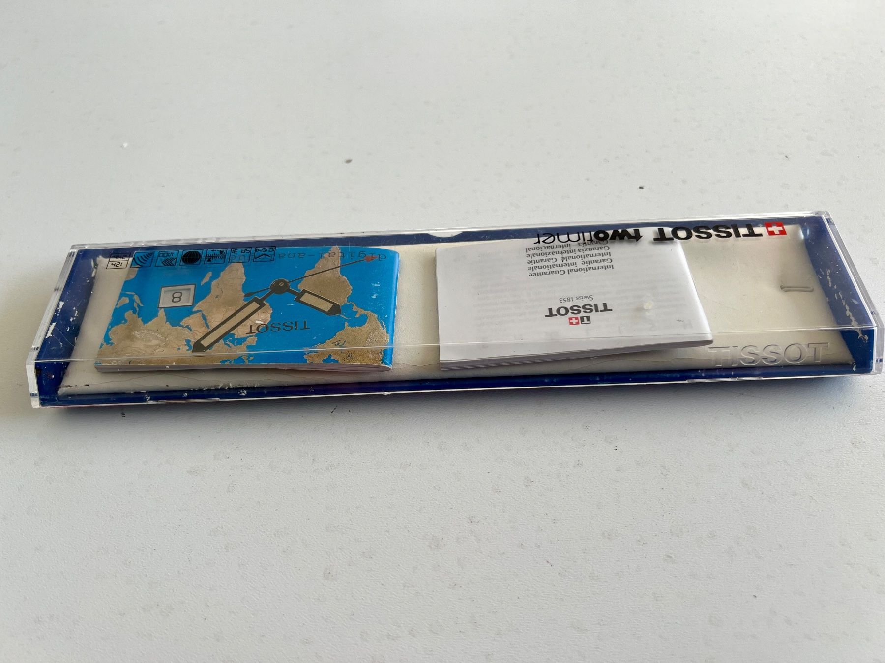 Tissot Orologi: TISSOT « two timer » long box with original instructions – Usato da Mont-sur-Lausanne venduto da vmi_ym5l 4