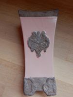 spezielle Vase Übertopf Cachepot im shabby chic Stil rosa