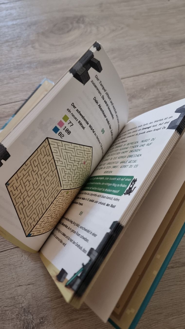 Bücher: Escape Book Tagebuch eines Noobs, Der Tempel,neuwertig  – Neu (gemäss Beschreibung) aus Wigoltingen von Zuckerfee84 3