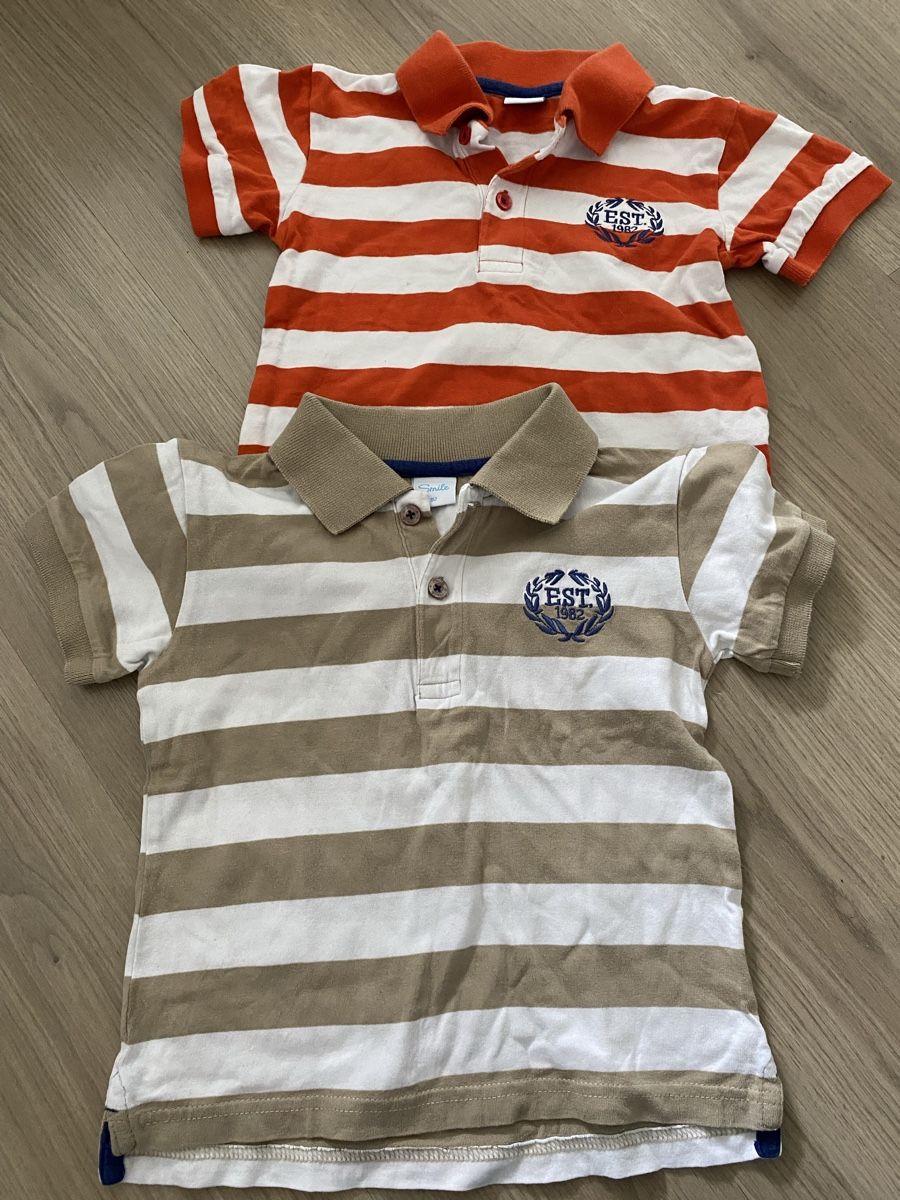 Hemden, T-Shirts & Polos: Lot de 2 polos enfant – Gebraucht aus Versoix von av_q1290