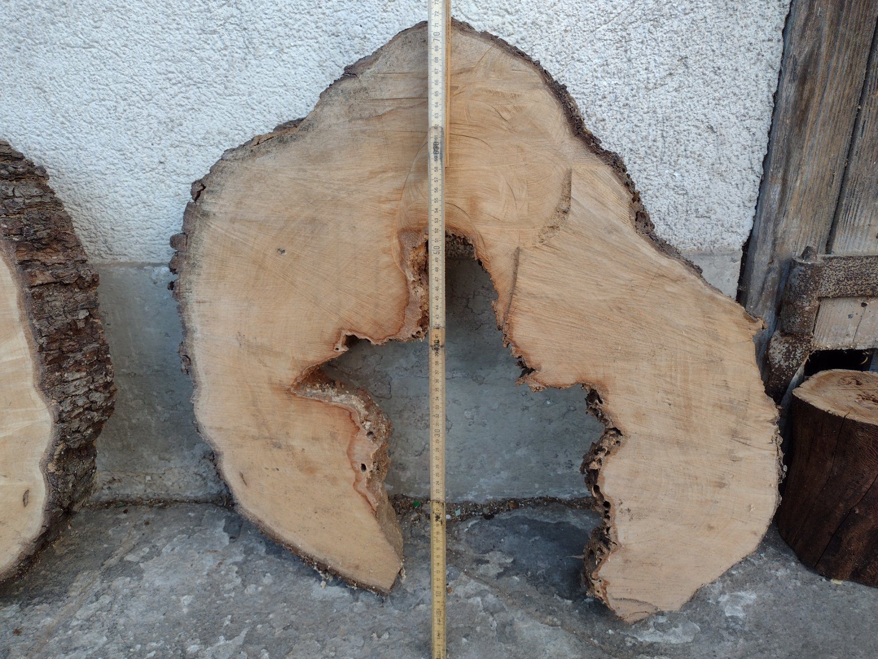 Holzartikel: Baumscheiben aus Birnbaum – Gebraucht aus Dinhard von Mittelstenweiler 3