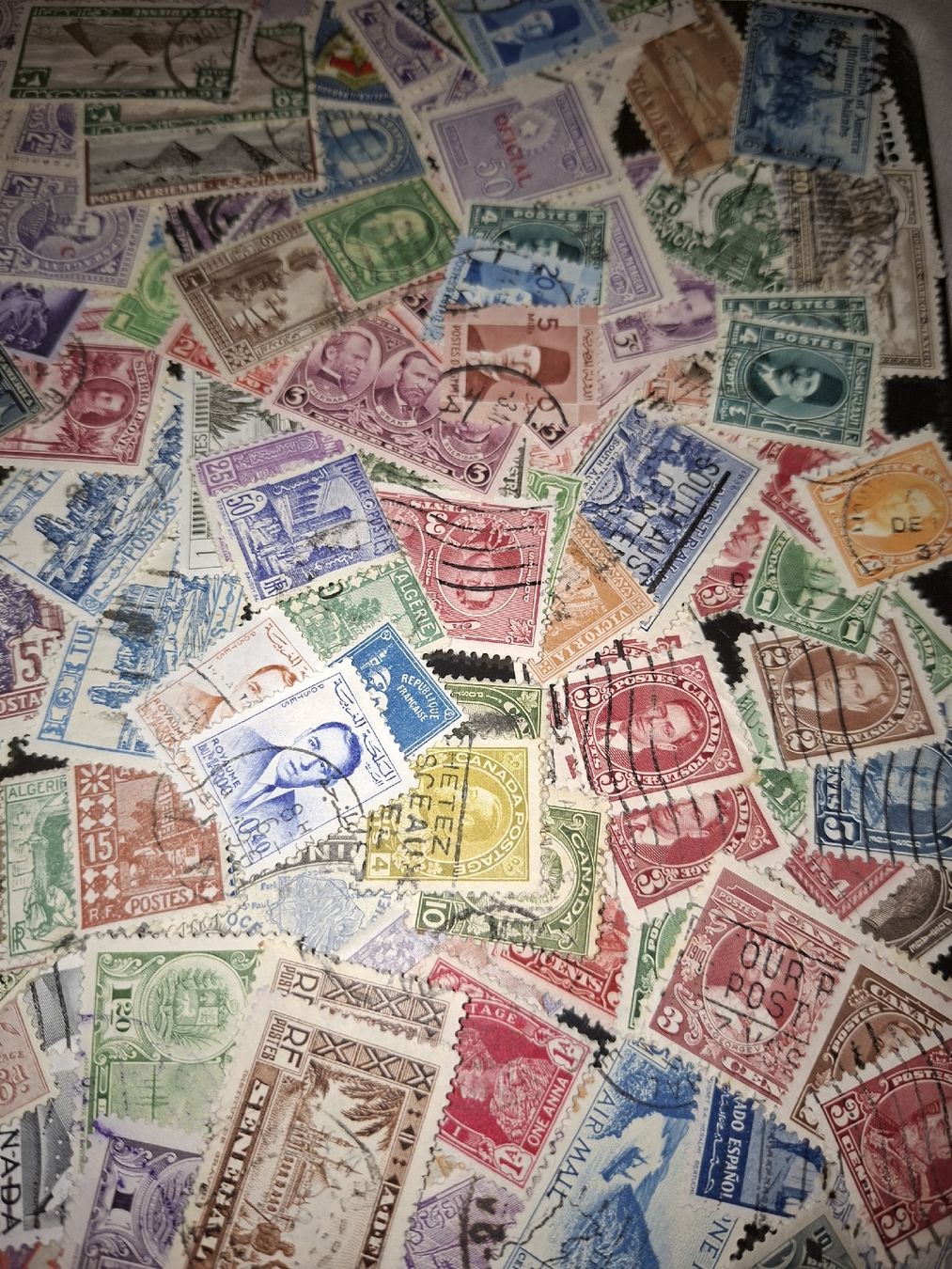 Alle Briefmarken: Lot Ausland 1# – Gebraucht aus Balgach von SIMEON27 2