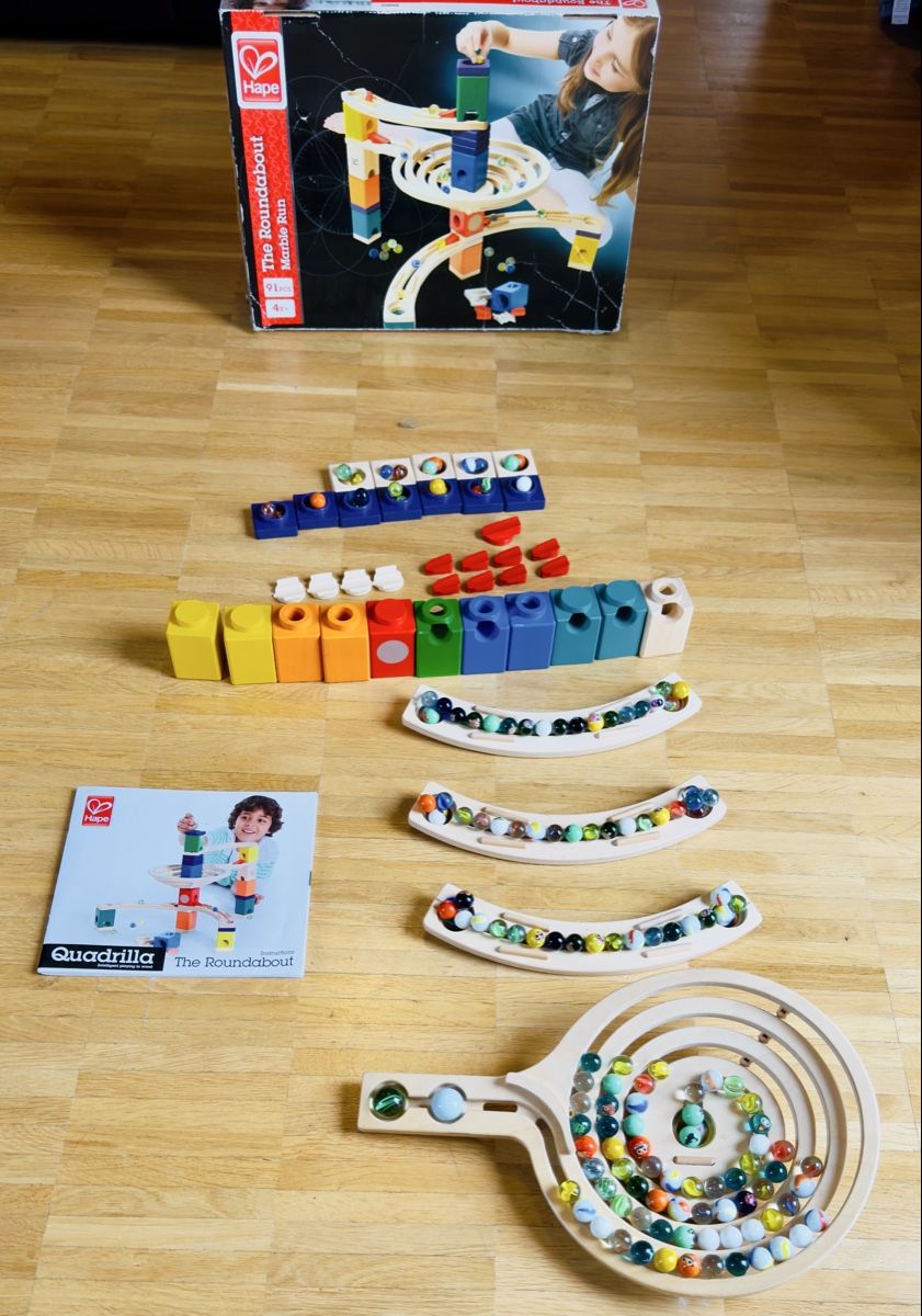 Quadrilla Spielzeuge: HAPE Quadrilla Kugelbahn The Roundabout – Gebraucht aus Zürich von Kev81 2