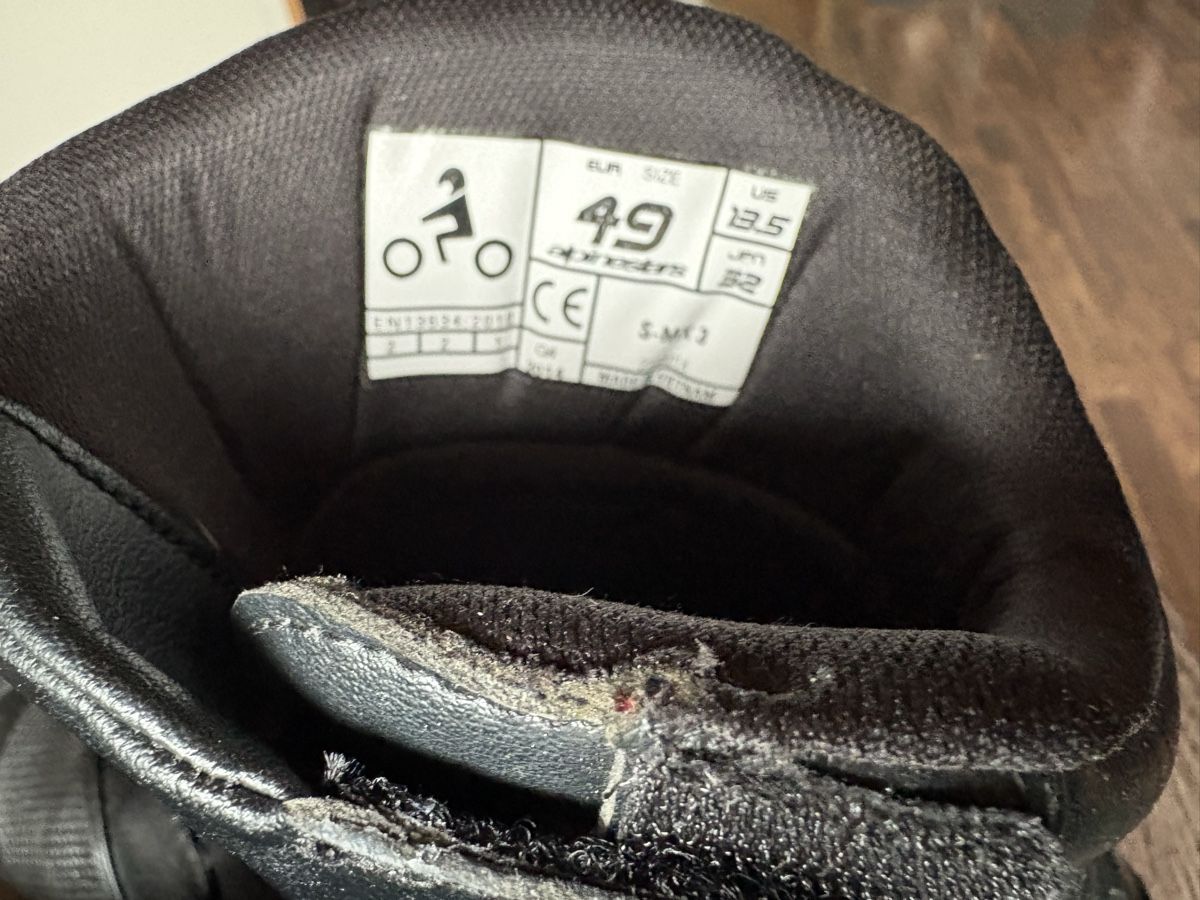 Alpinestars Scarpe da uomo: Alpinestars Motorradschuhe – Usato da Lauterbrunnen venduto da Johnny_LBR 3
