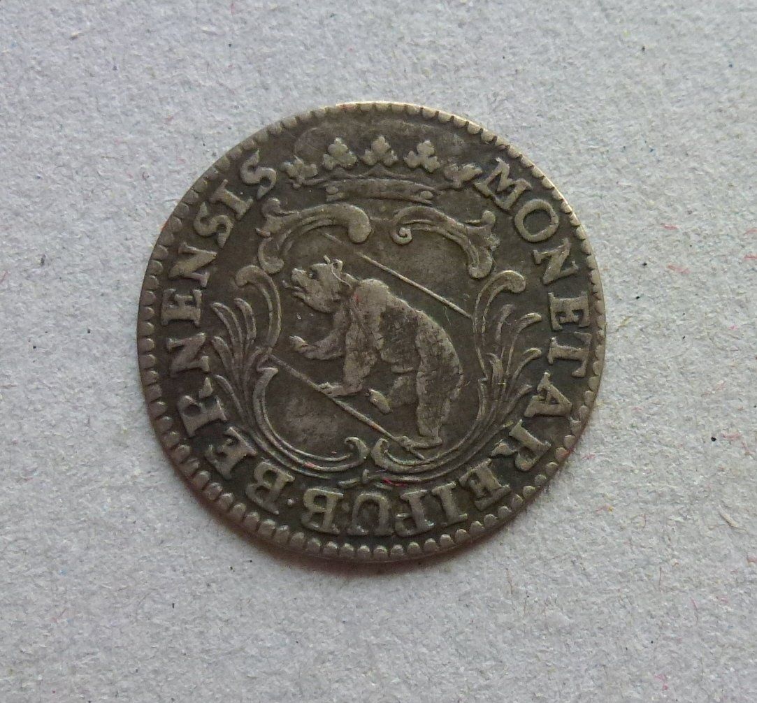 Tutti le monete: Bern ++ 10 Kreuzer 1755 – Usato da Walkringen venduto da Casablanca777