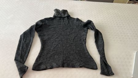 Maglione dolcevita grigio tg.M Roberta Redaelli