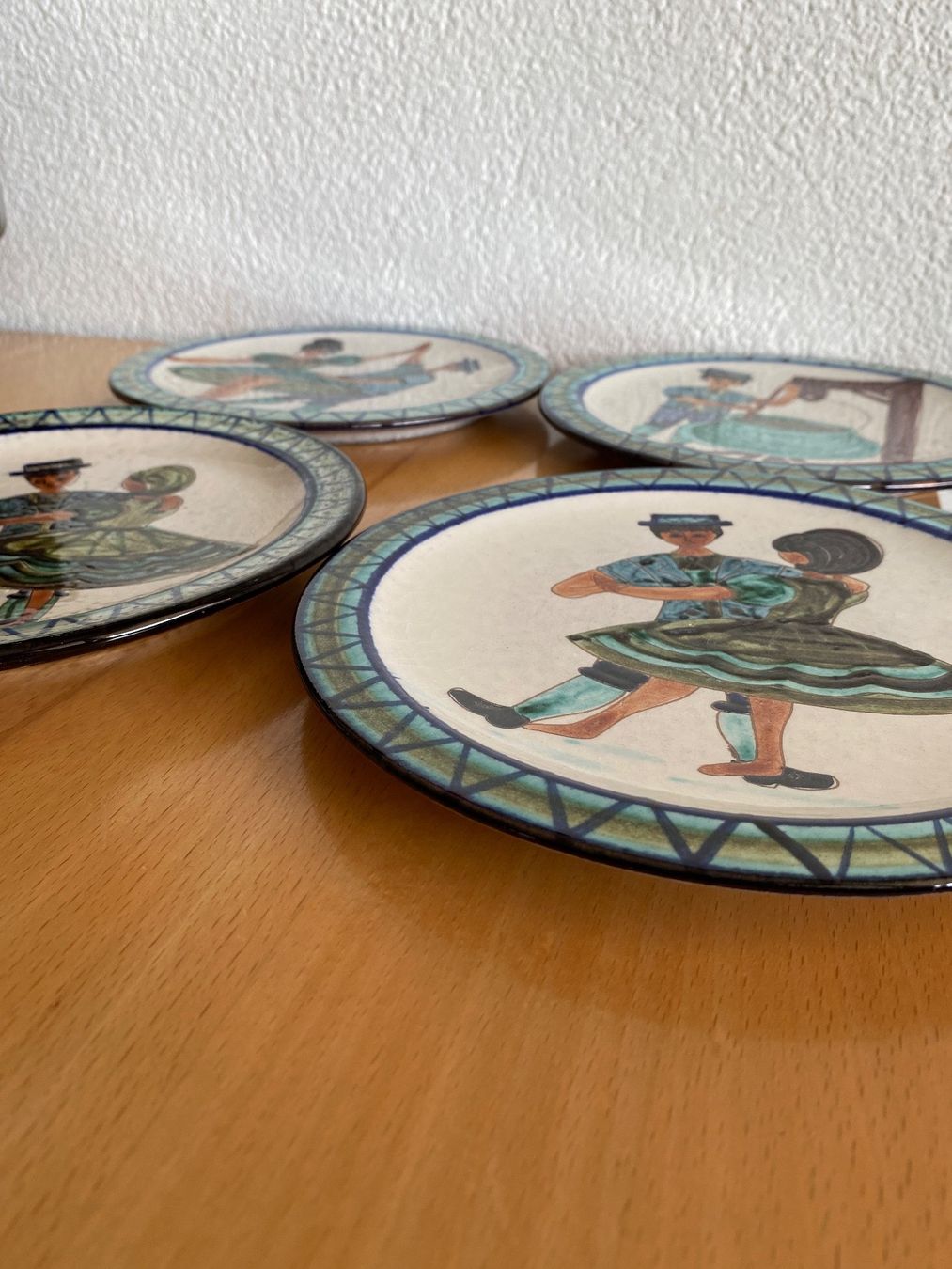 Teller: 4 Keramik Teller Gebrüder Haas Handarbeit – Gebraucht aus Schwarzenburg von Michellu 9