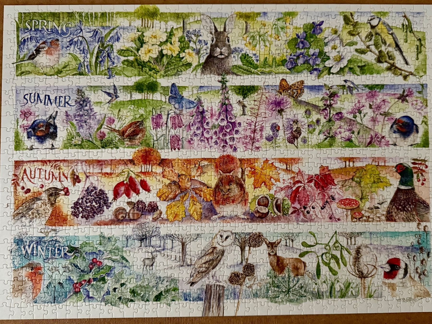 Puzzle: Puzzle 1000 Teile – Nuovo (secondo la descrizione) da Neerach venduto da Kapstadt08 1