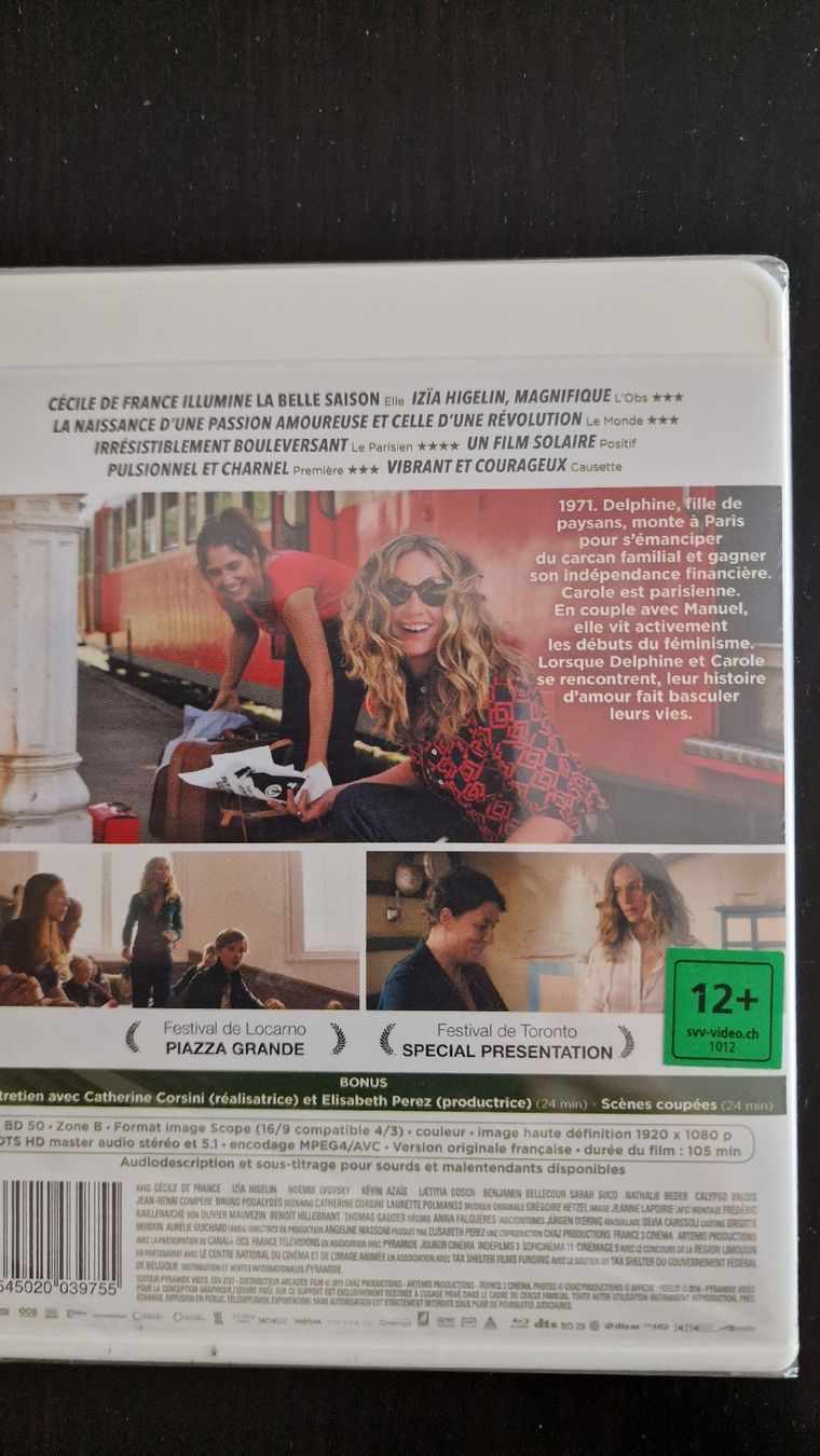 Tutti i DVDs: La Belle Saison – Nuovo e nell'imballaggio originale da Bussigny venduto da Clapman 1
