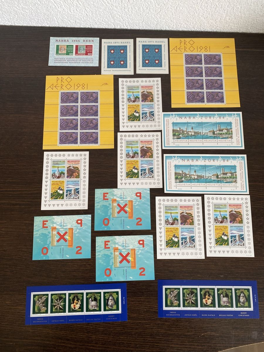 Tutti i francobolli: Briefmarken Sonderblöcke – Nuovo (secondo la descrizione) da Lengnau BE venduto da Ginko1954 3