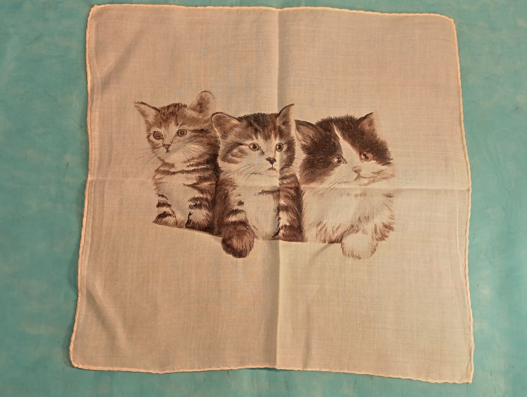 Autres vêtements & accessoires: Taschentuch mit drei Katzen – D'occasion à Bellach par JingleCherry 1