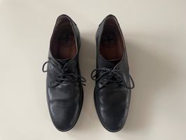 Schwarzer, klassischer Halbschuh, Fiorentini & Baker, 38