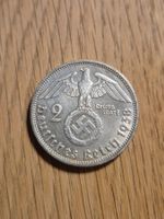 2 Reichsmark 1938 D - Deutsches Reich Original- ab Fr. 1.--!