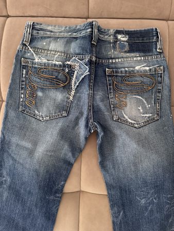 Dsquared2 Jeans Herren Grösse 44 Used Look"},
